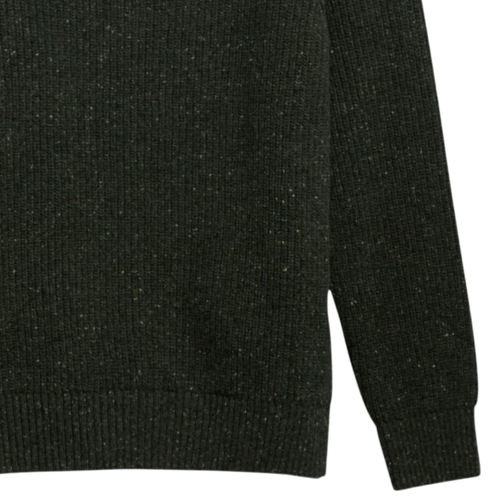 Barbour Fleck Half Zip - Olive