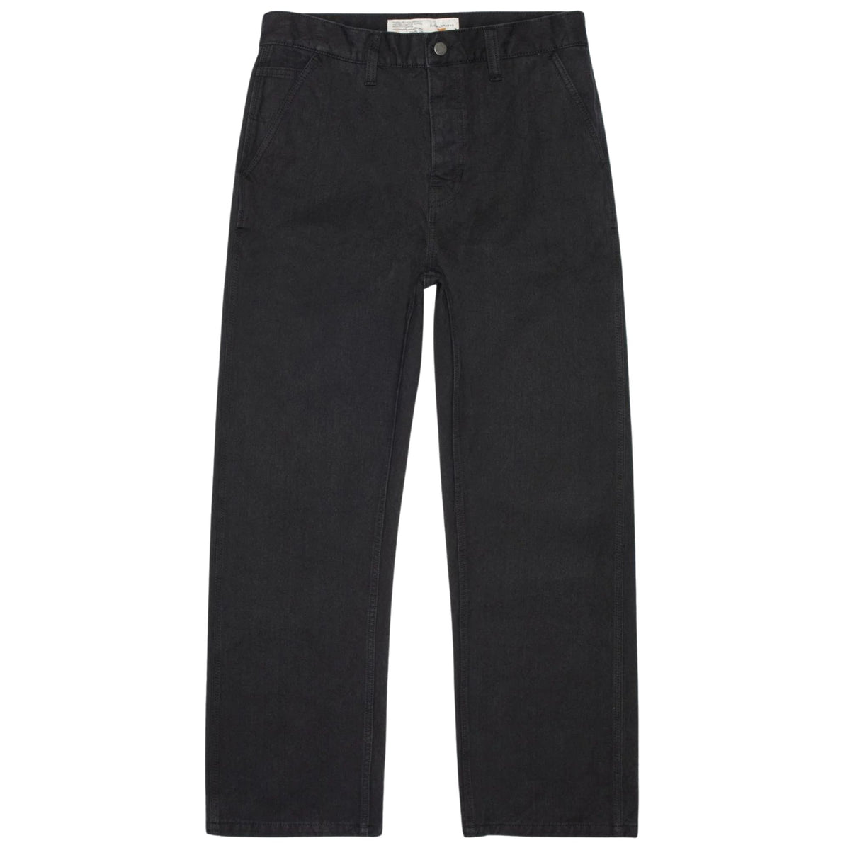 Nudie Jeans Tuff Tony Pants Duck Canvas - Black