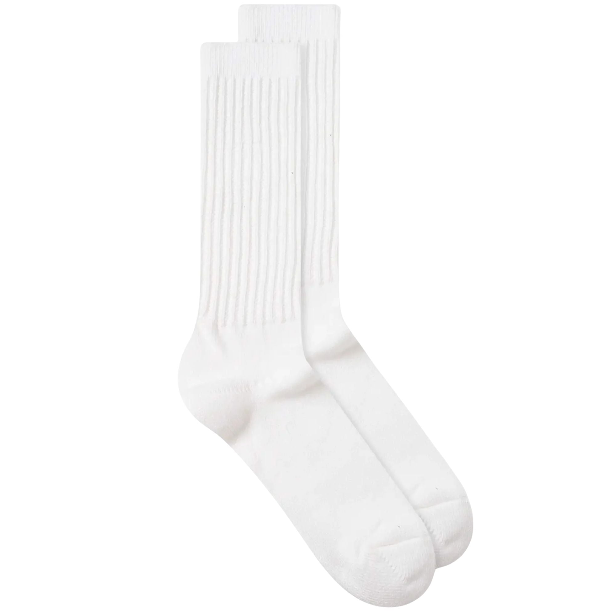 Anonymous Ism Tack Rib Crew Socks - Ivory