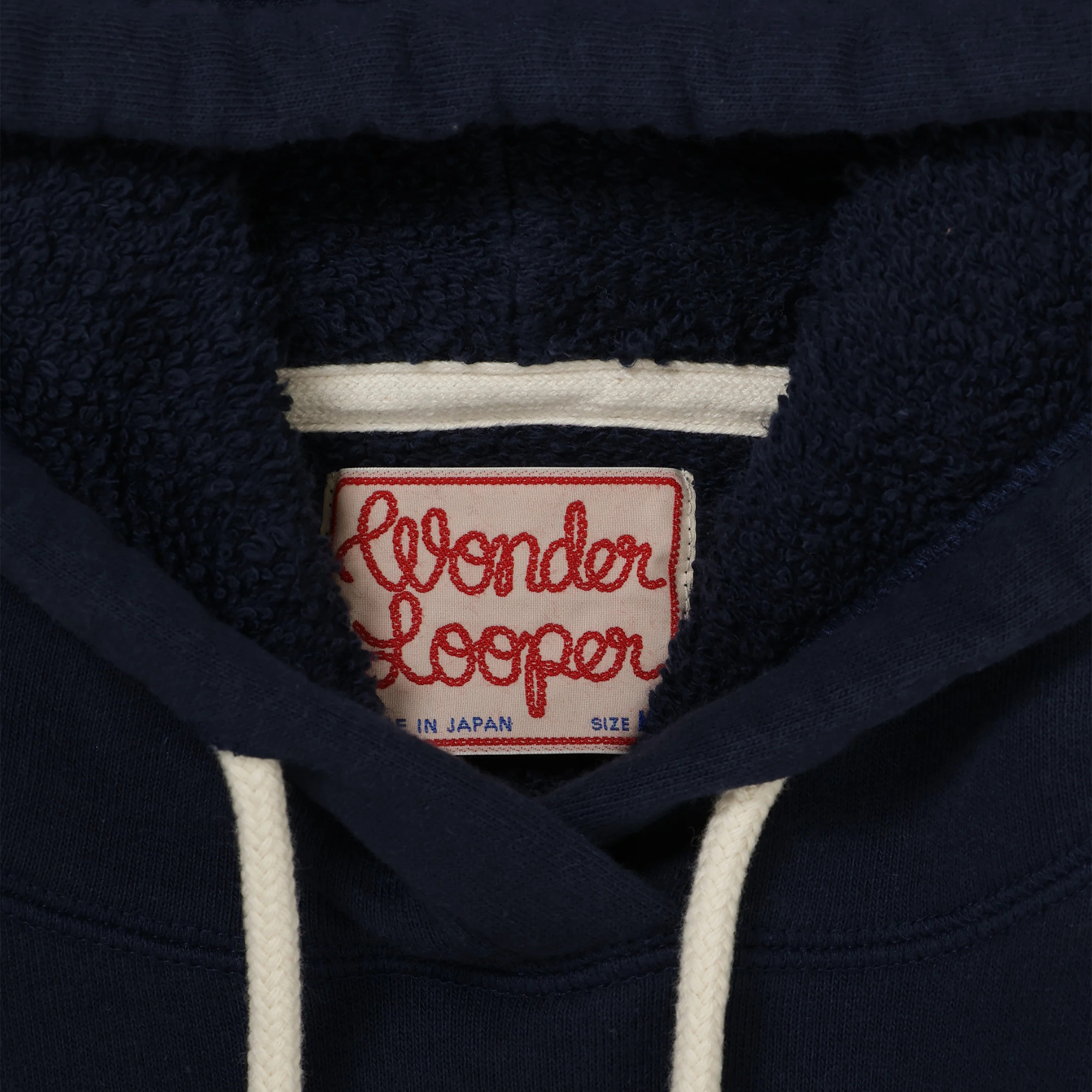 Pullover Hoodie Super Looper French Terry - Navy