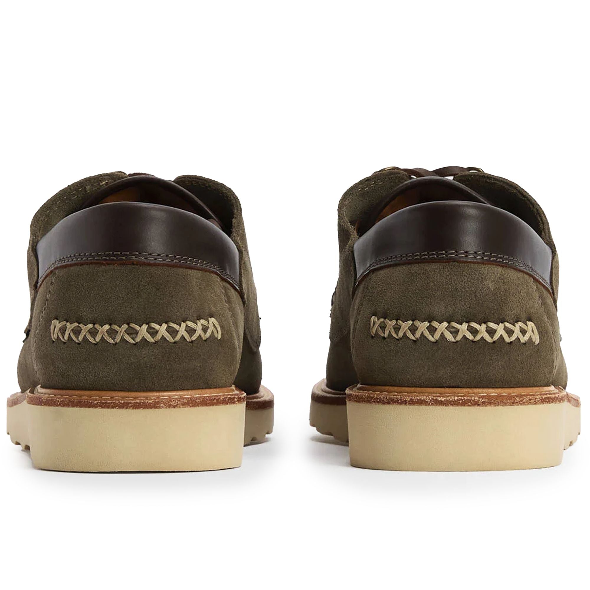 Murtun Moccasin Shoes - Moss Green