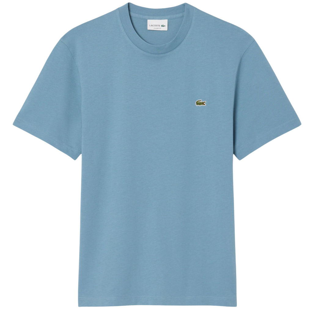 Lacoste Cotton T-Shirt - Grayish Blue