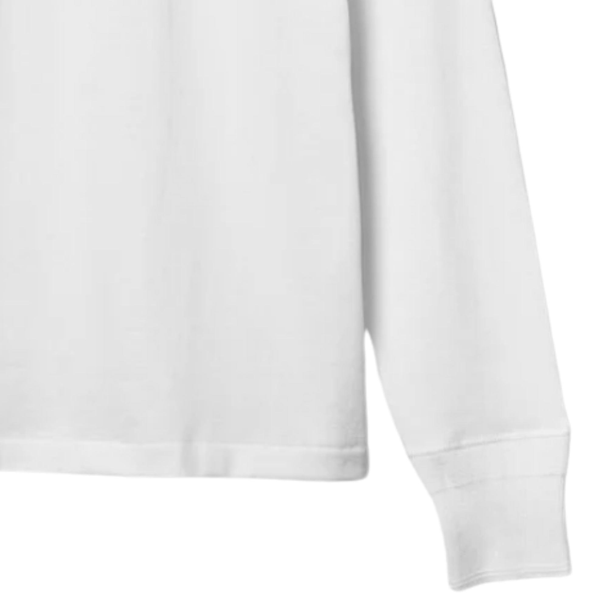 2M06 Vintage Machine Refined Classic Fit Long Sleeve Henley - White