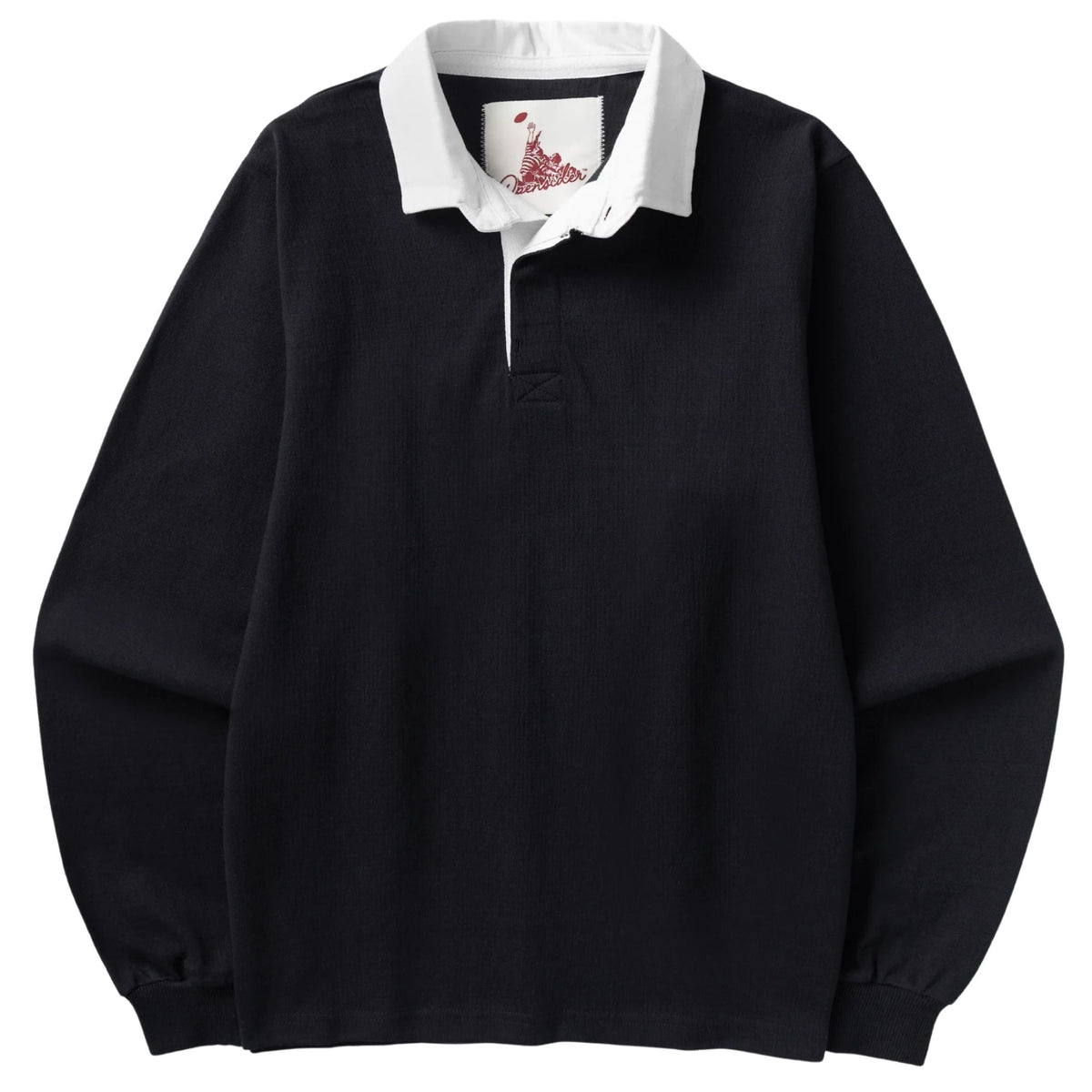Opensider Classic Rugby Shirt - Black