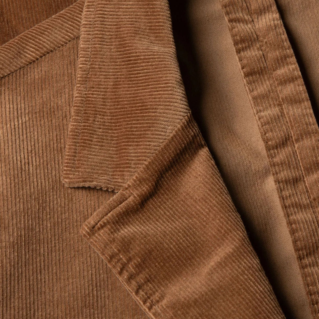 Sunspel Corduroy Blazer -  Dark Beige