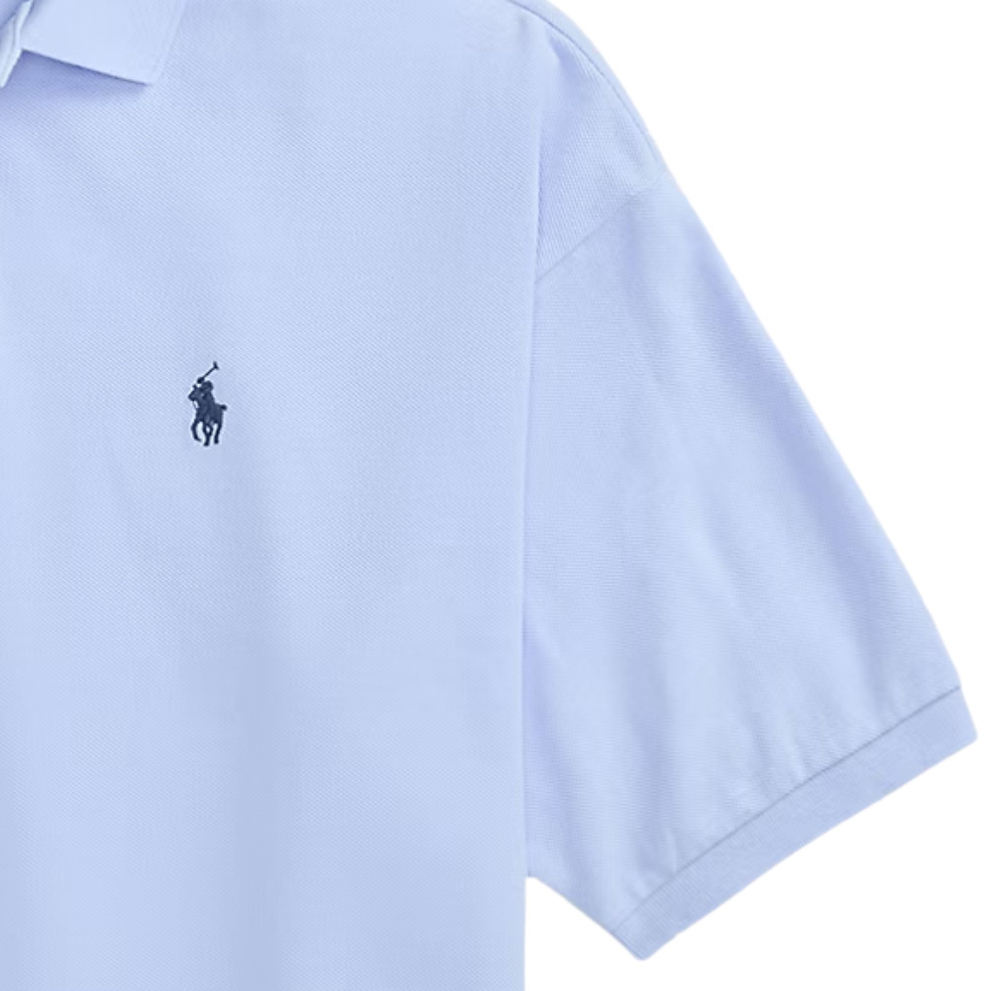 Polo Ralph Lauren Relaxed Fit Mesh Polo Shirt - Pebble Blue