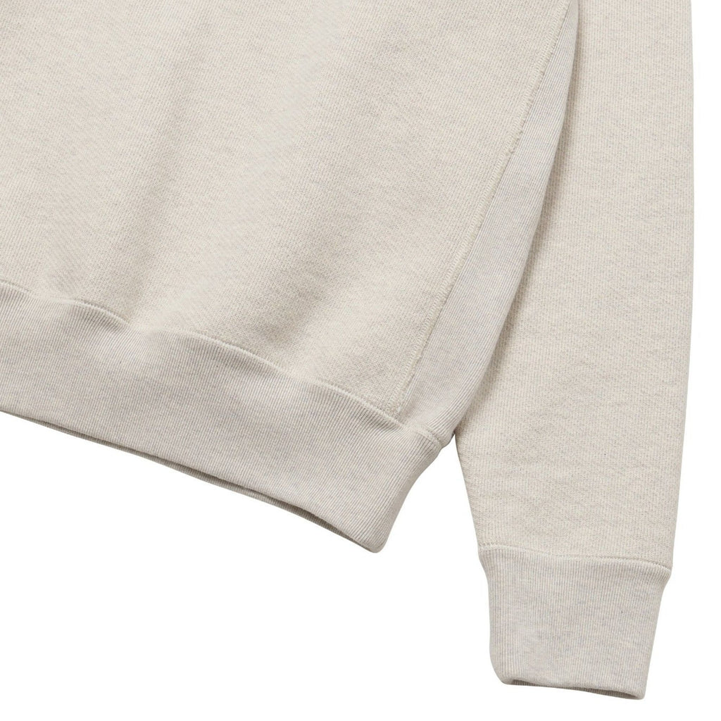 Wonder Looper Double Heavyweight French Terry Pullover Crewneck - Oatmeal