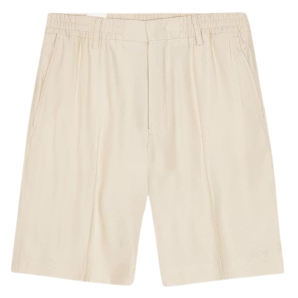 NN07 Billie Linen Blend Shorts - Ecru