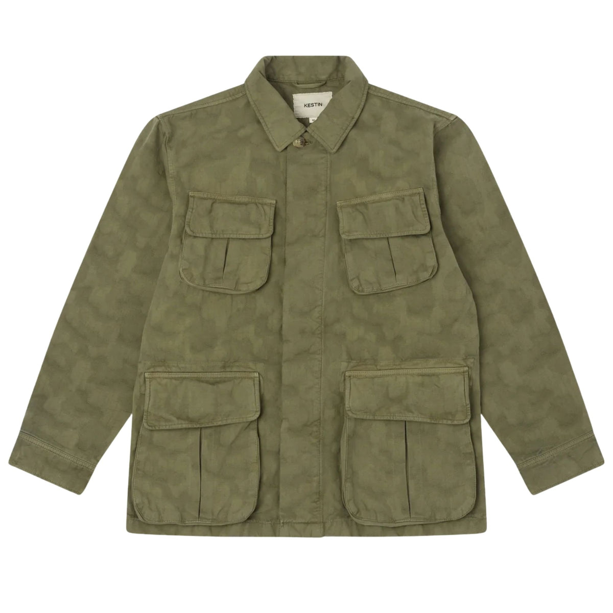 Kestin Jacquard Ripstop Cotton Tyndrum Jacket  - Military