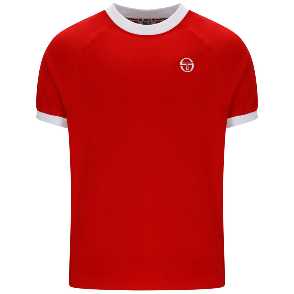 Sergio Tacchini Pino Ringer T-Shirt - Red
