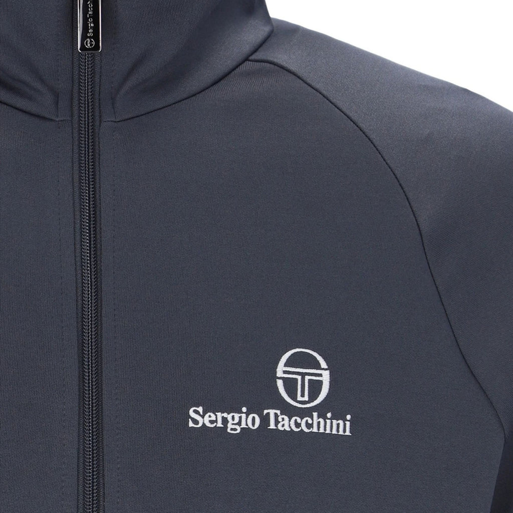Sergio Tacchini New Dallas Track Top - Turbulence/White/Black