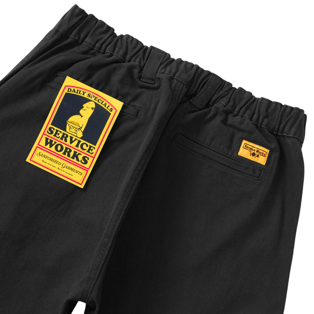 Service Works Twill Waiter Pants - Black