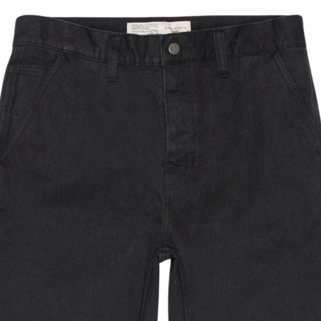 Nudie Jeans Tuff Tony Pants Duck Canvas - Black