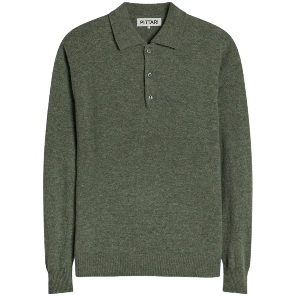 Pittari Knitted Polo Shirt - Landscape