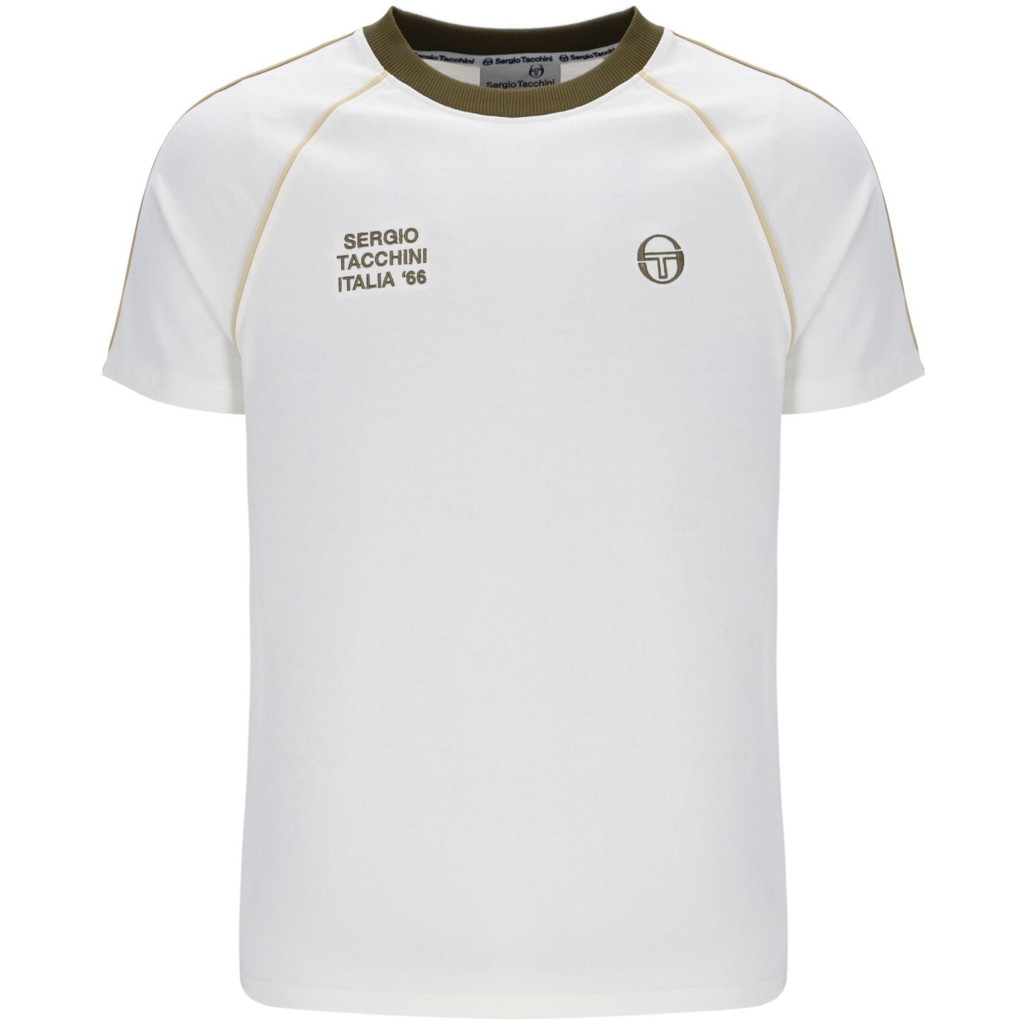 Sergio Tacchini Ghibli Davis T-Shirt - Gardenia – Stuarts London