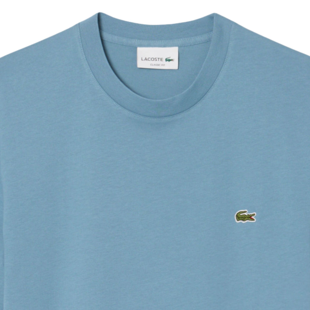 Lacoste Cotton T-Shirt - Grayish Blue