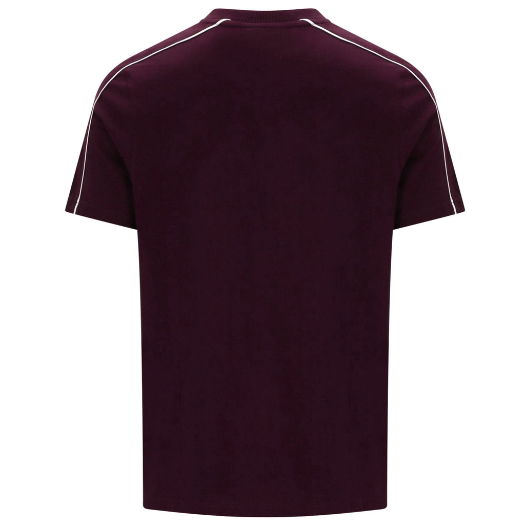 Sergio Tacchini Santis Raised Logo T-Shirt - Fig/Gardenia