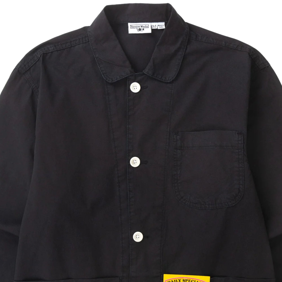 Service Works Tech Twill Easy Chef Shirt - Black