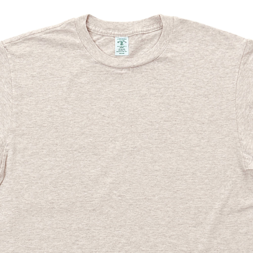 Velva Sheen Short Sleeve Crew Neck T-Shirt - Oatmeal