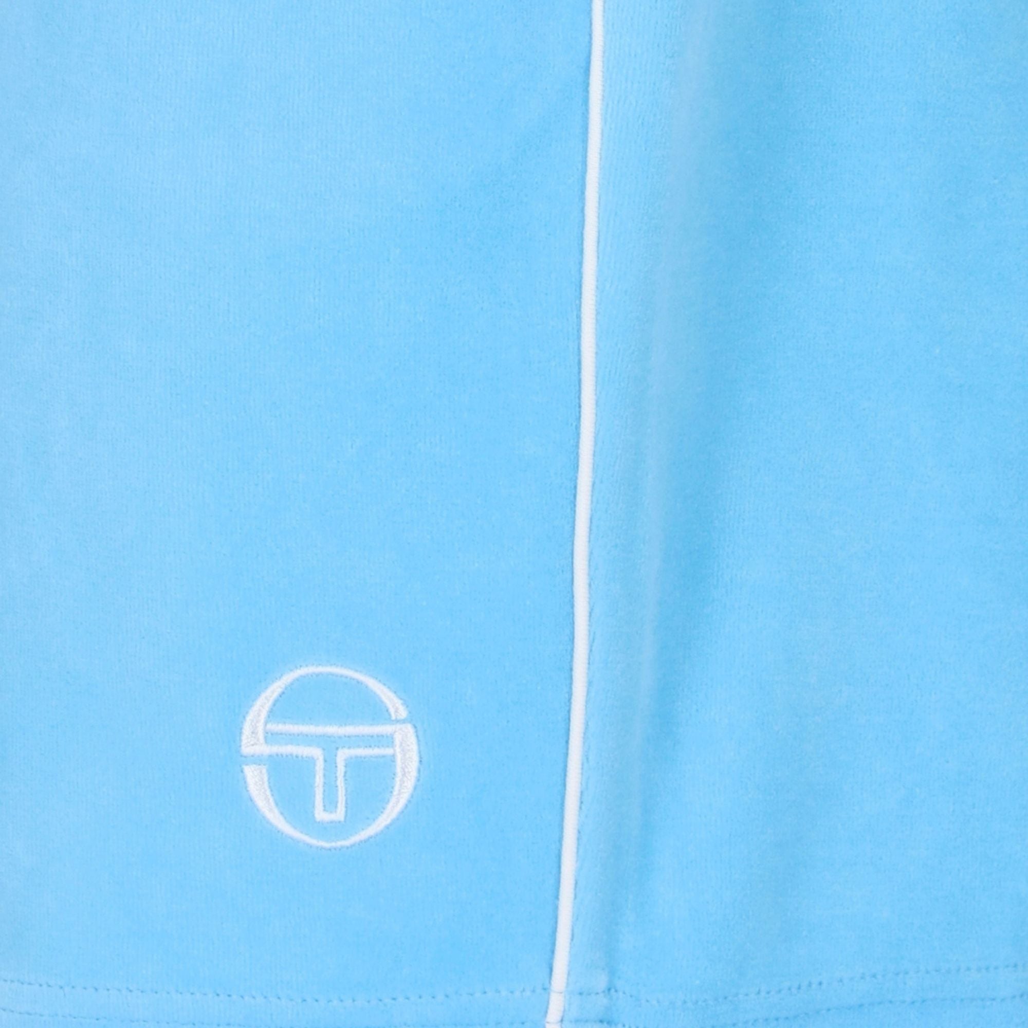 Sergio Tacchini Tasso Velour Short - Baltic Sea