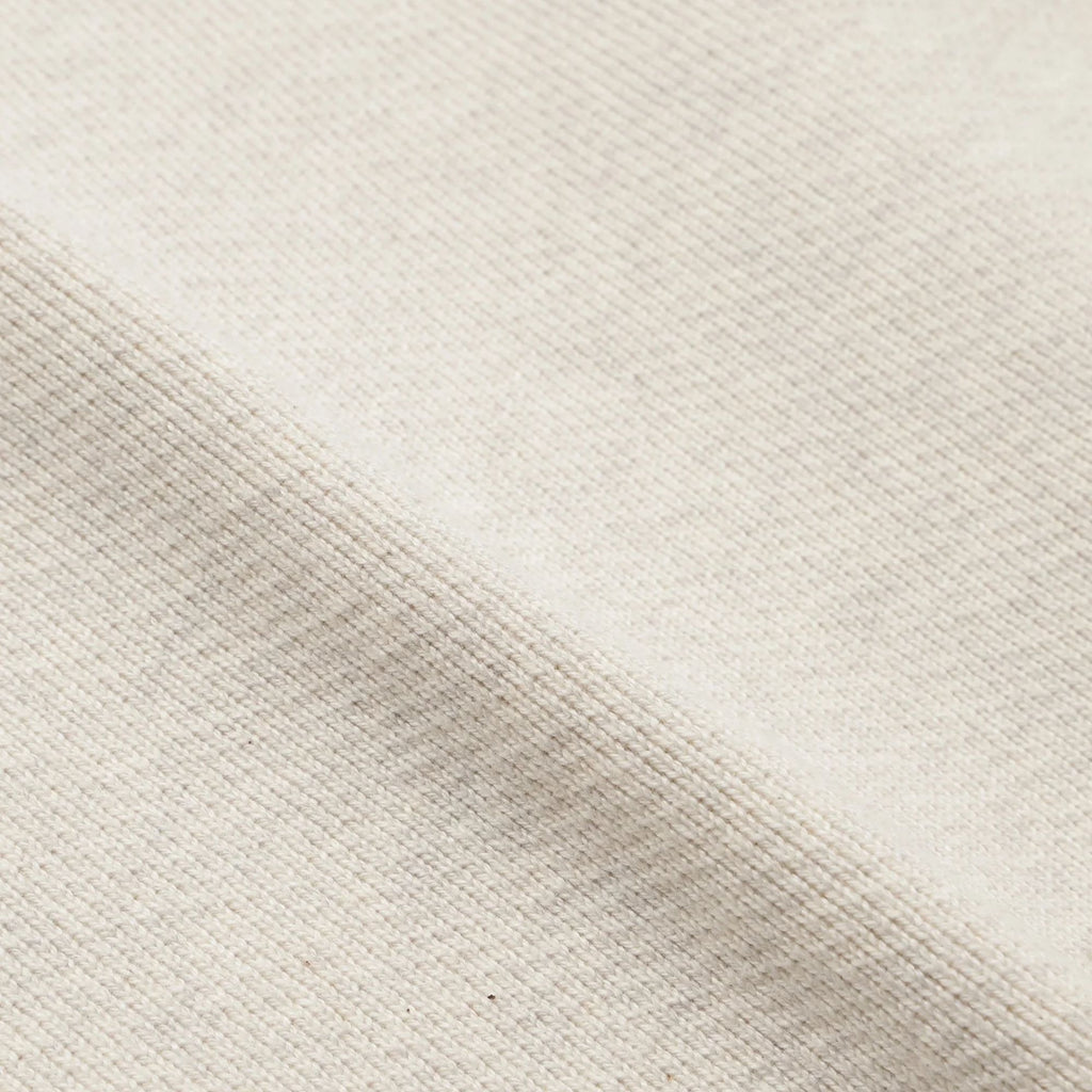 Wonder Looper Double Heavyweight French Terry Pullover Crewneck - Oatmeal