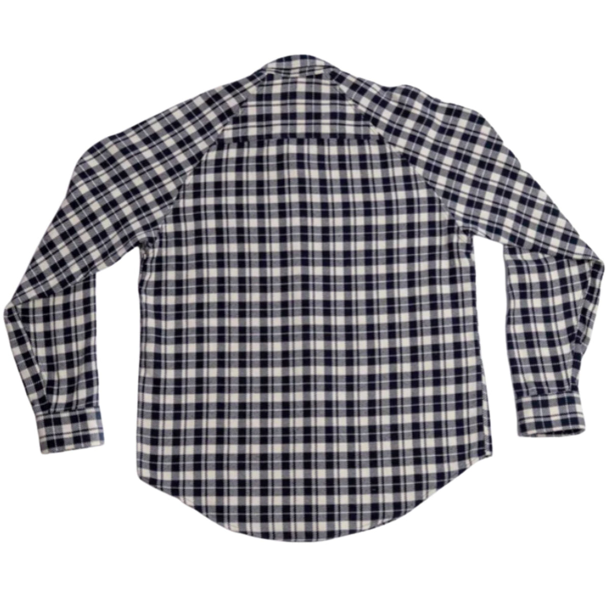 Heimat Cotton Flannel Work Shirt - Seashell/Ink
