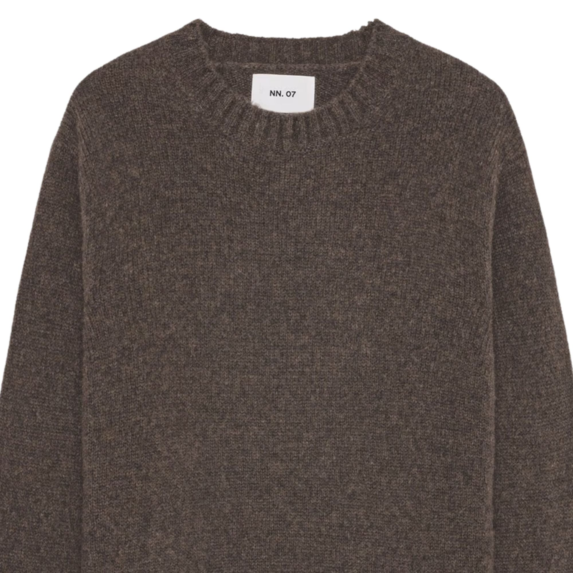 NN07 Lee Merino Wool Sweater - Tarmac