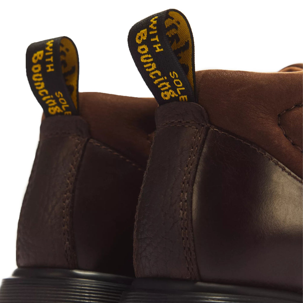 Dr. Martens Wayborne Mayhem Leather Lace Up Boots - Dark Brown