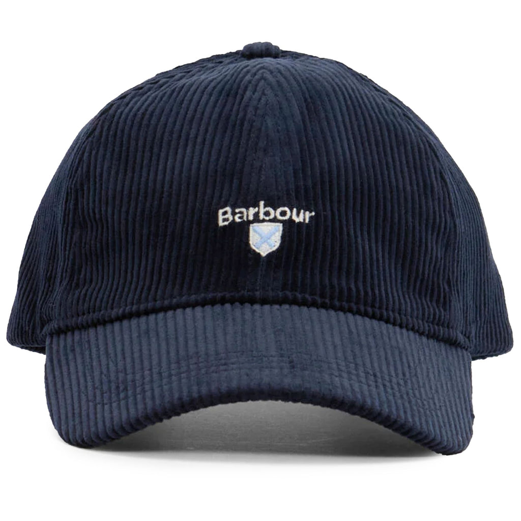 Barbour Preston Cord Cap - Navy