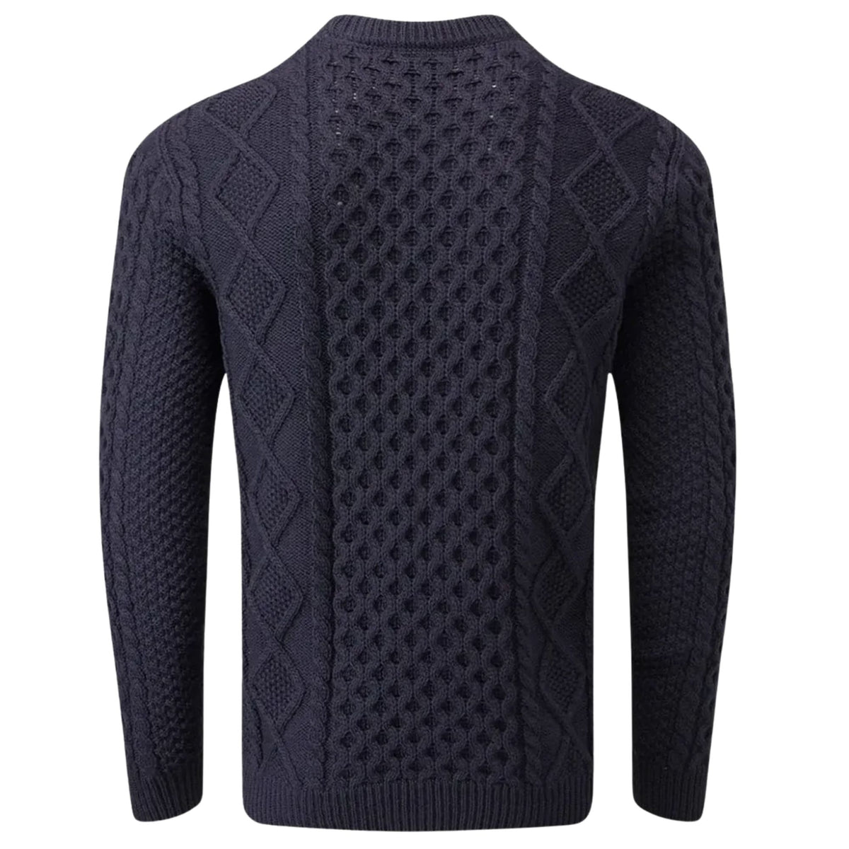 Gloverall Aran Jumper - Navy