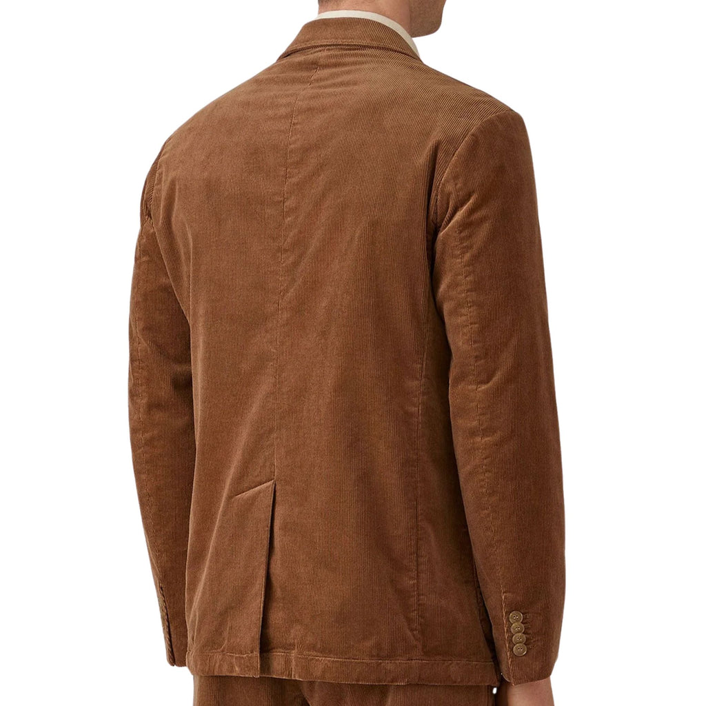 Sunspel Corduroy Blazer -  Dark Beige