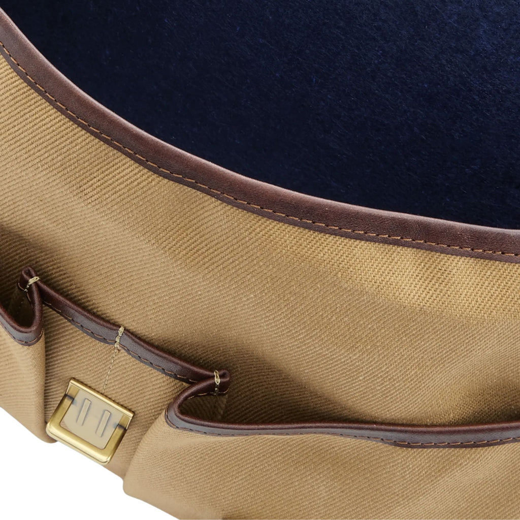 Bleu de Chauffe Sac Business Musette Weekend Bag - Camel