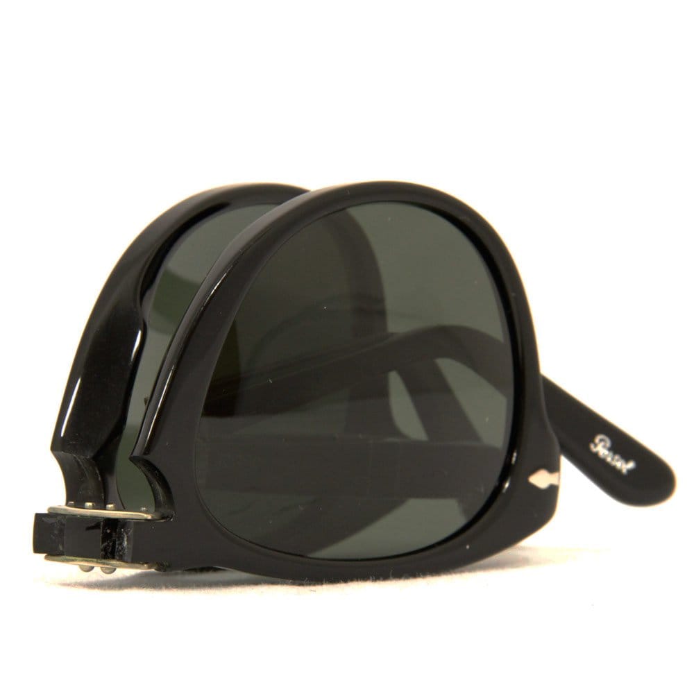 Persol 714 Foldable Sunglasses- Black