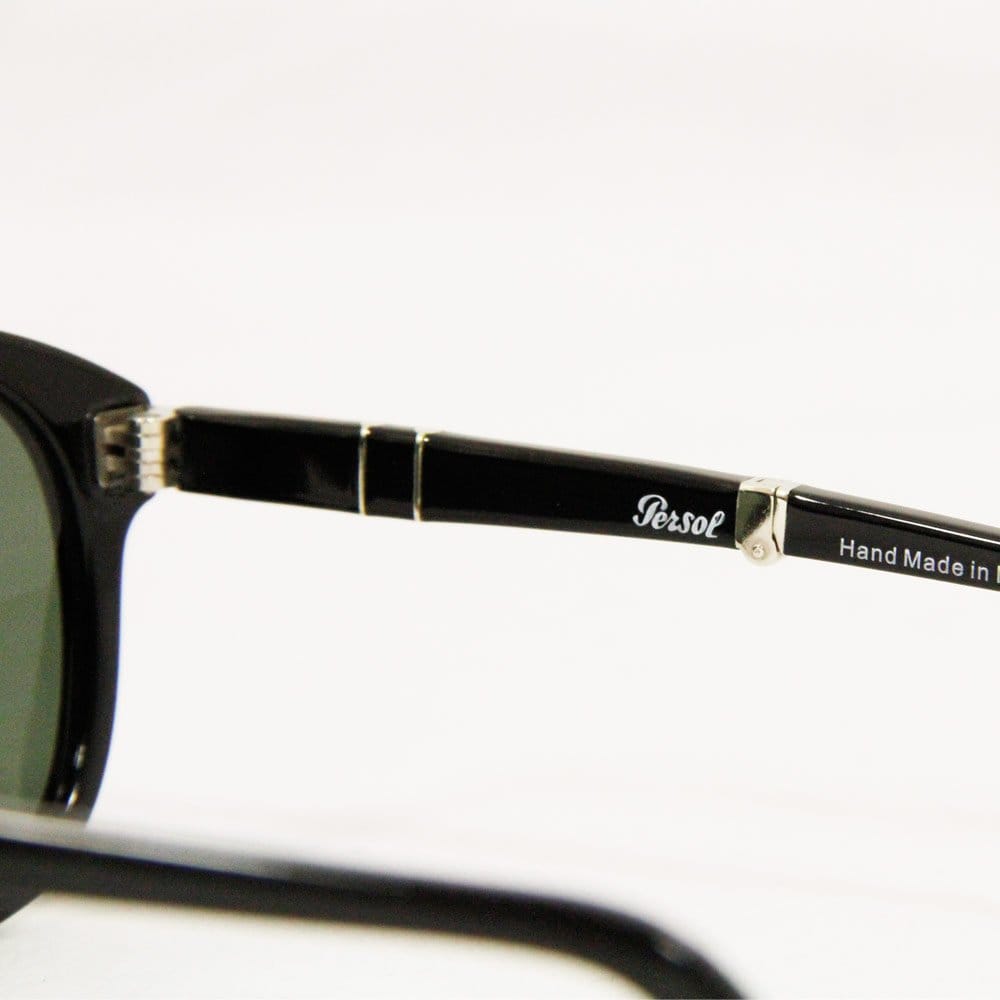 Persol 714 Foldable Sunglasses- Black