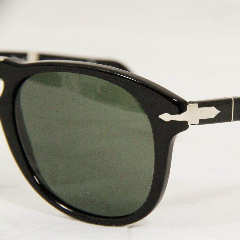Persol 714 Foldable Sunglasses- Black