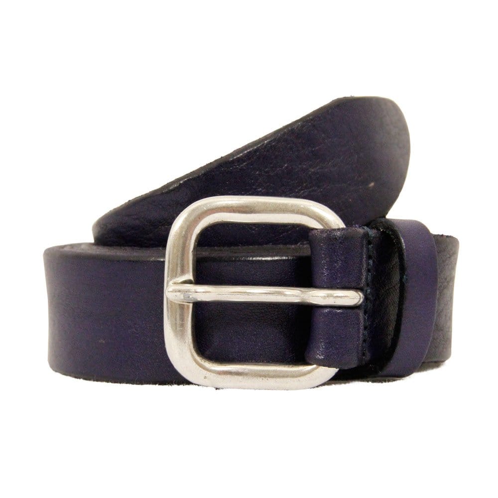 Anderson's Belts Textured Leather Belt - Purple