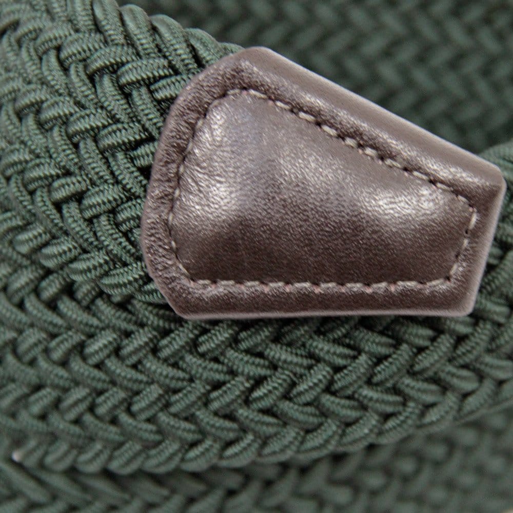 Anderson's Belts Elastic Woven Belt - Green
