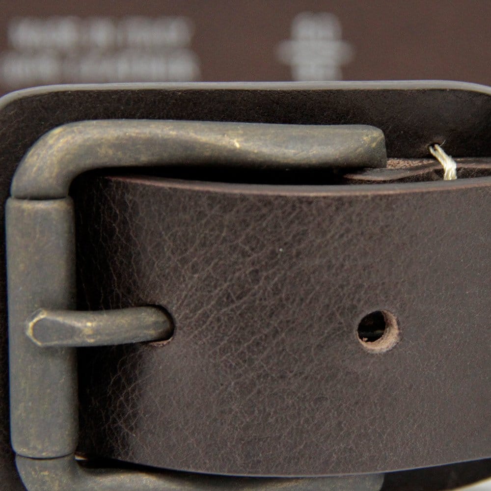 Emporio Armani Armani Jeans Maroon Brown Belt V6162