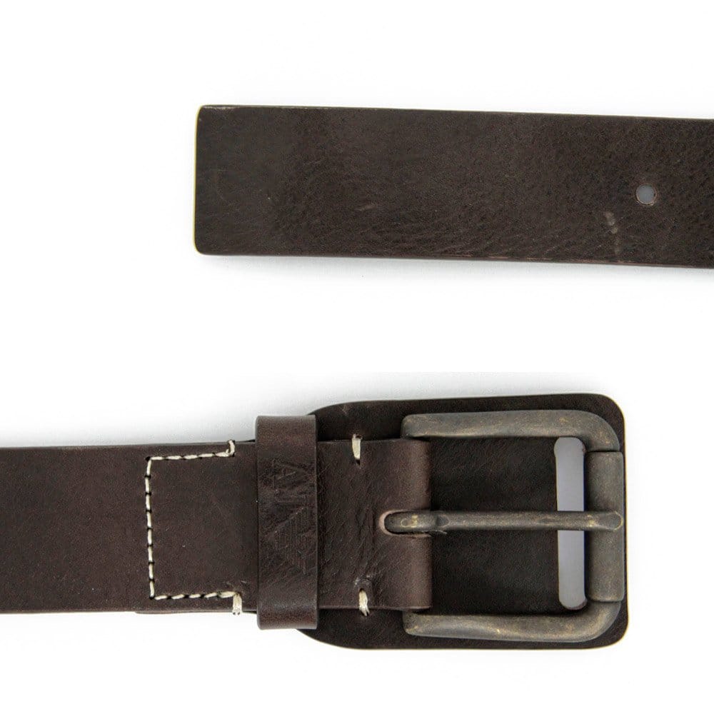 Emporio Armani Armani Jeans Maroon Brown Belt V6162