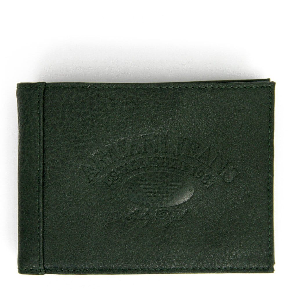 Armani Jeans Accessories Green Wallet V6V17