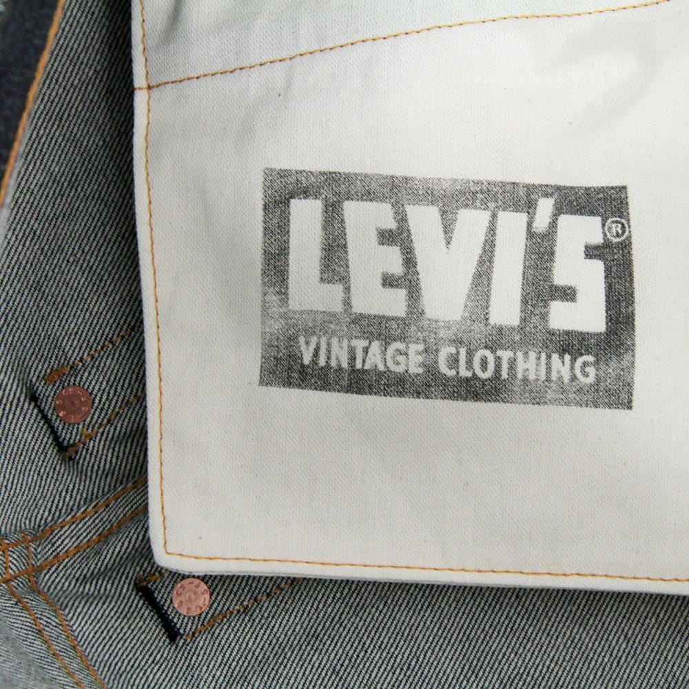 Levis Vintage 1947 Rigid Shrink to Fit 501 XX Unwashed Selvage Denim Jeans 47501-0167