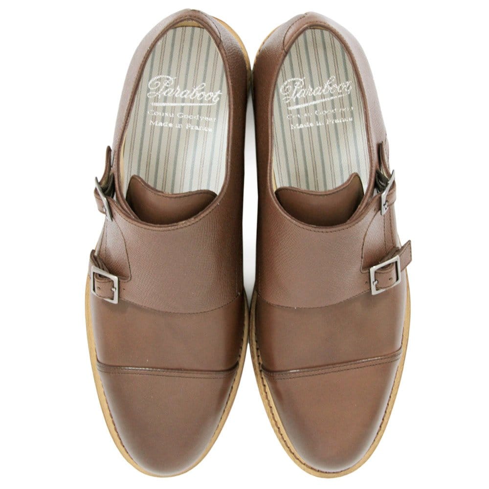 Paraboot Vigny Merisier Monkstrap Shoe 6914