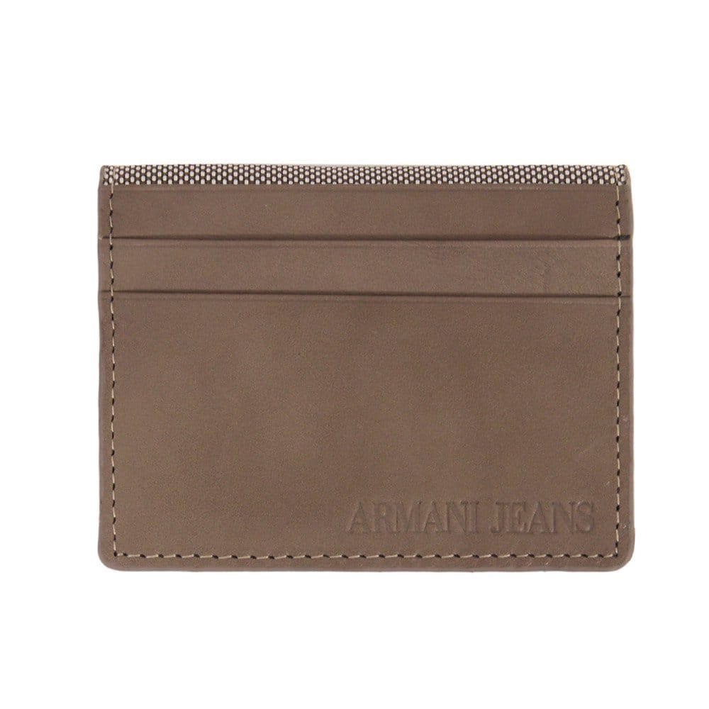 Armani Jeans Bifold Brown Wallet V6V82