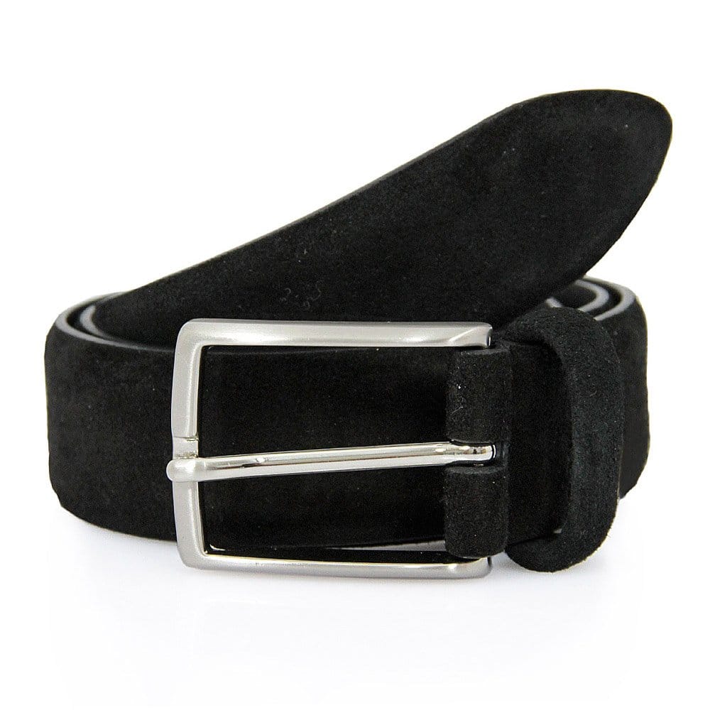 Anderson's Belts Suede Belt - Black