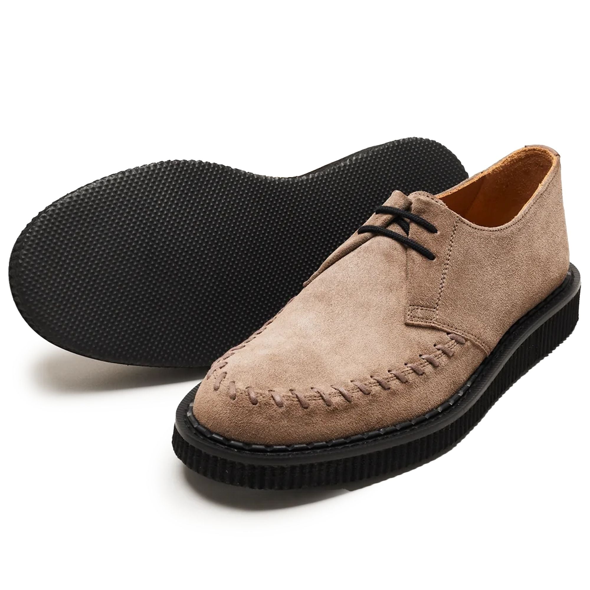 George Cox Dulley Shoes - Mushroom Suede