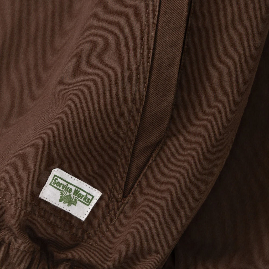 Service Works Twill Work Jacket - Brown