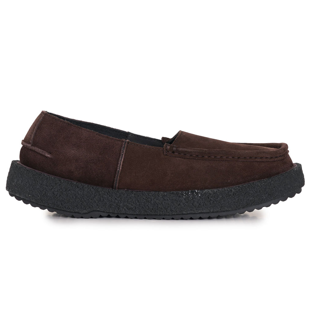Leevons Moses Suede Casual Shoes - Dark Brown Suede