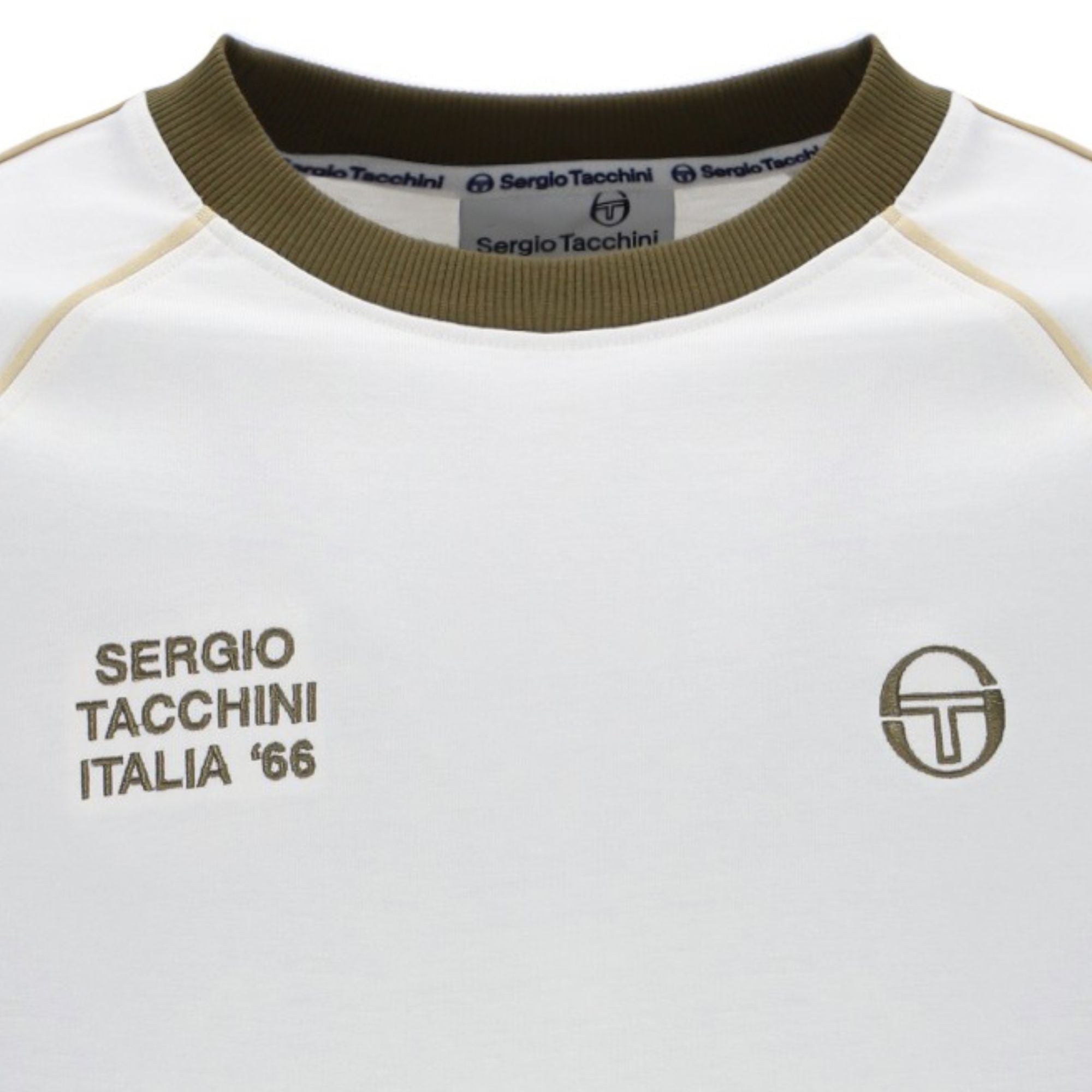 Sergio Tacchini Ghibli Davis T-Shirt - Gardenia – Stuarts London