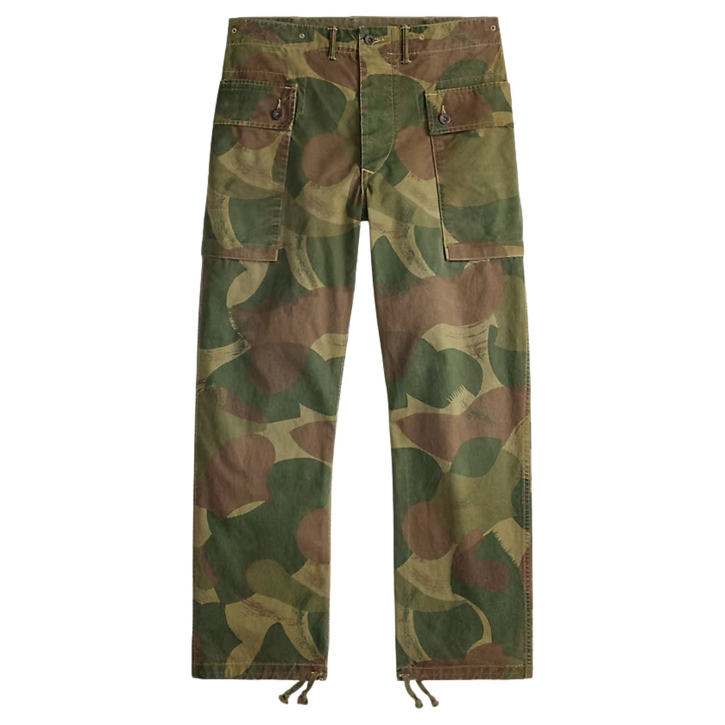 RRL by Ralph Lauren Camo Poplin Cargo Field Trouser - Camo