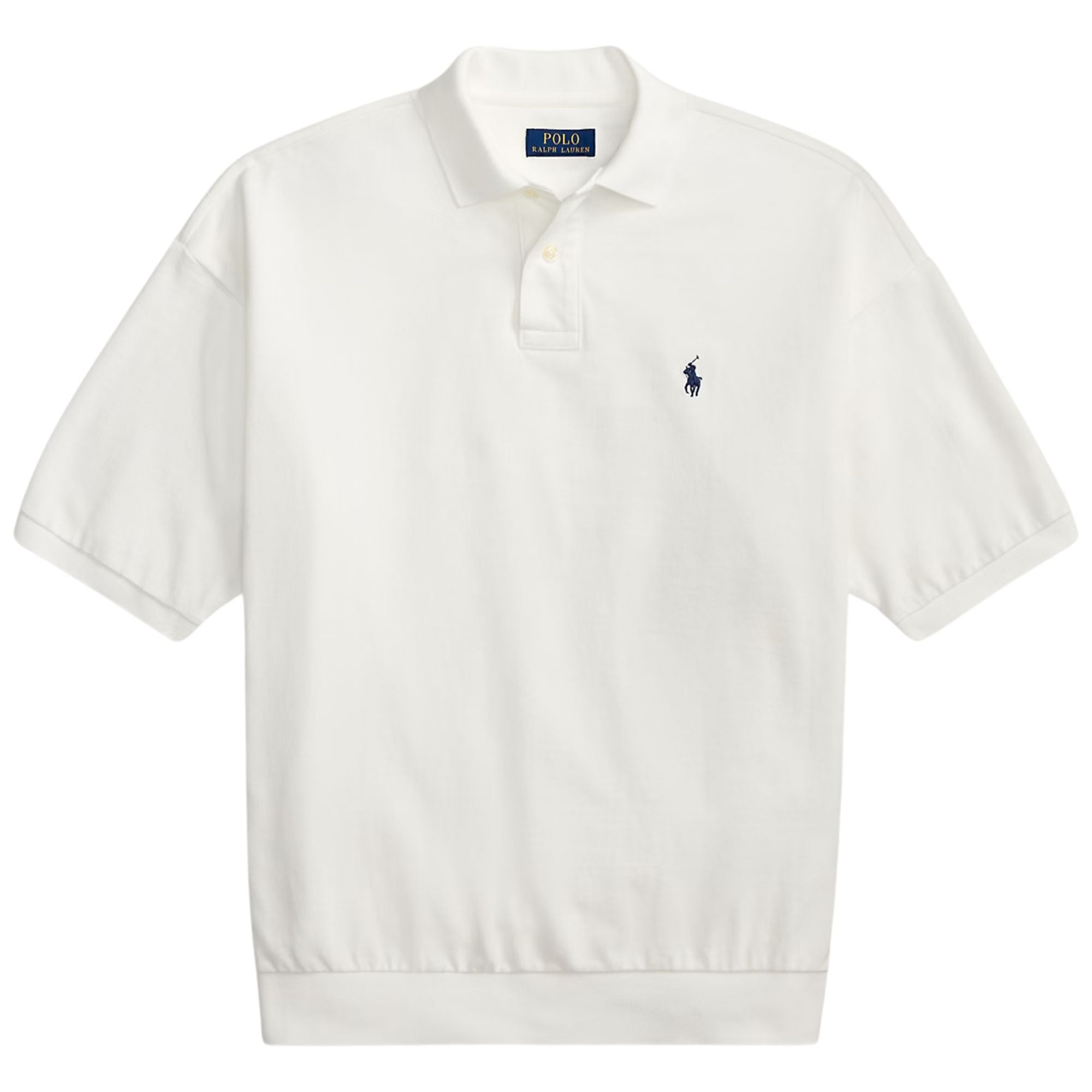 Polo Ralph Lauren Relaxed Fit Mesh Polo Shirt - White